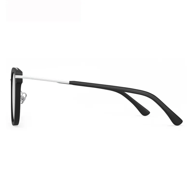 PARZIN TR/Memory Plastic Metal Square Sunglasses Unisex-2