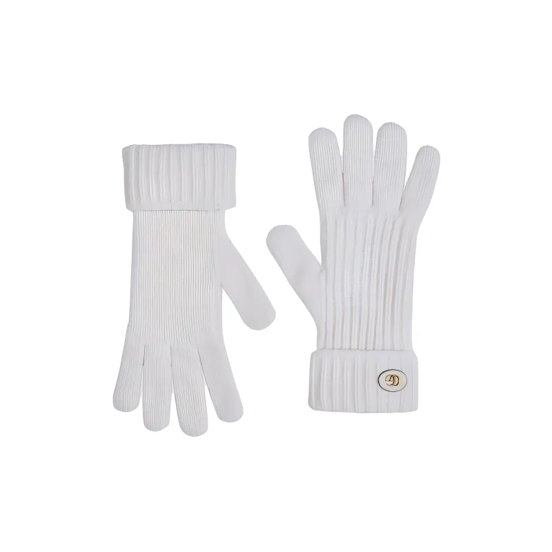 GUCCI Double G Knitted Gloves-0