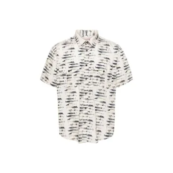 Filson Fish print Cotton Shirt