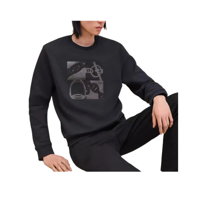 HERMES Sweatshirt Men's Marine Blue-0