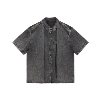 CROQUIS Shirt Men Yellow Black Series Combo