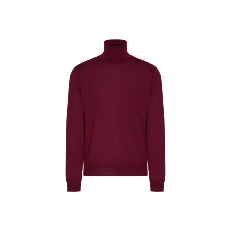 Valentino FW24 Sweater Men's Bordeaux Red-0