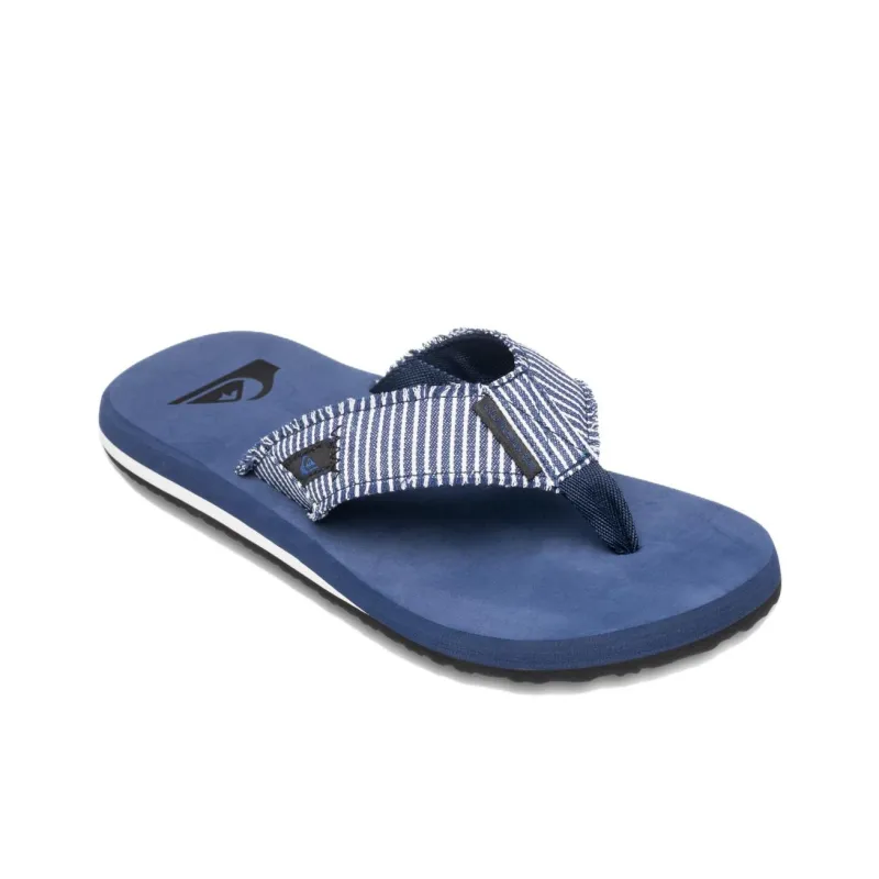 Quiksilver Abrasion Resistant Flip Flops Men's Blue-1