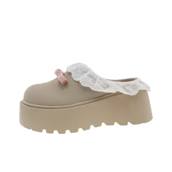 Be Good Rubber Sole Abrasion Resistant Slip Resistant Closed Toe Slippers Women's