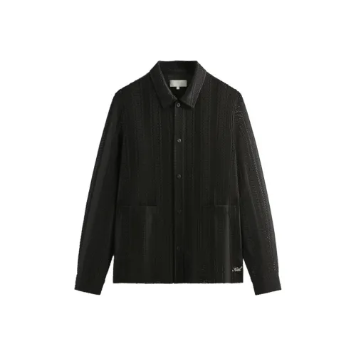 KITH Ladder Lace Boxy Collared Overshirt