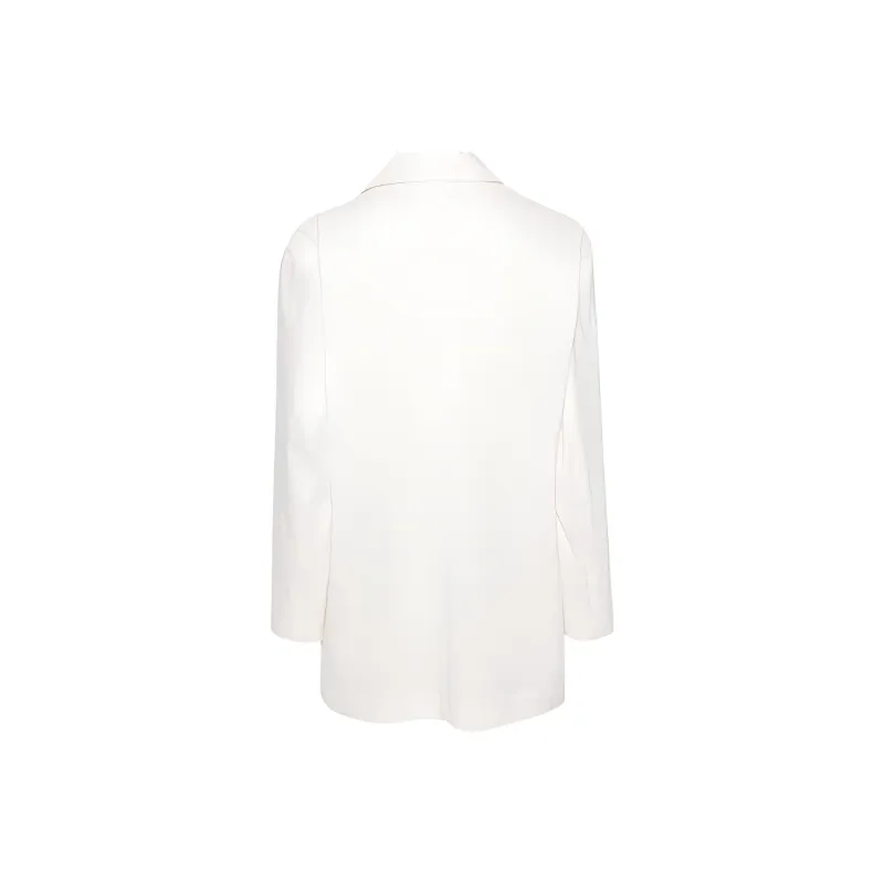 ISSEY MIYAKE Shaped Membrane Double breasted Blazer-1