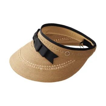 Lagur Fine Paper Reed And Silk Braids Straw Hat Women's