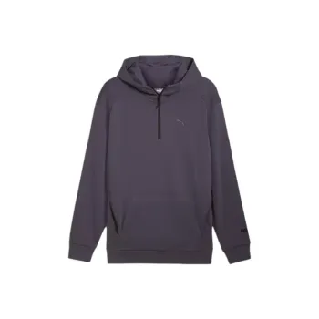 PUMA RAD/CAL Hooded Half Zip Men Sweatshirt Men's Galaxy Gray