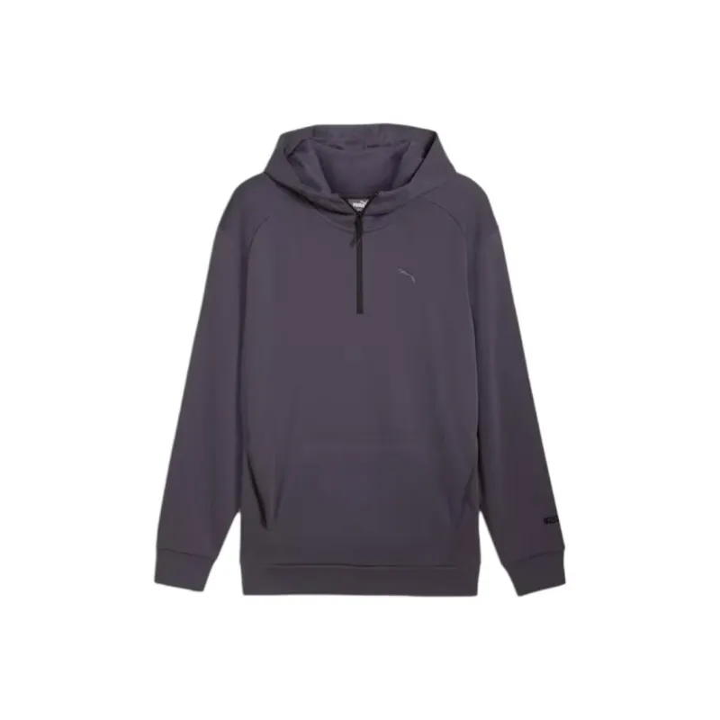 PUMA RAD/CAL Hooded Half Zip Men Sweatshirt Men's Galaxy Gray-0