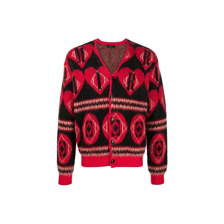 AMIRI FW21 Fitted Knitwear Men's Red-0