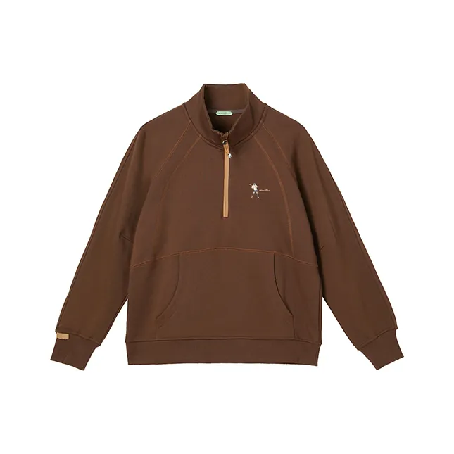 Umamiism Half Zip Sweatshirt Unisex-2