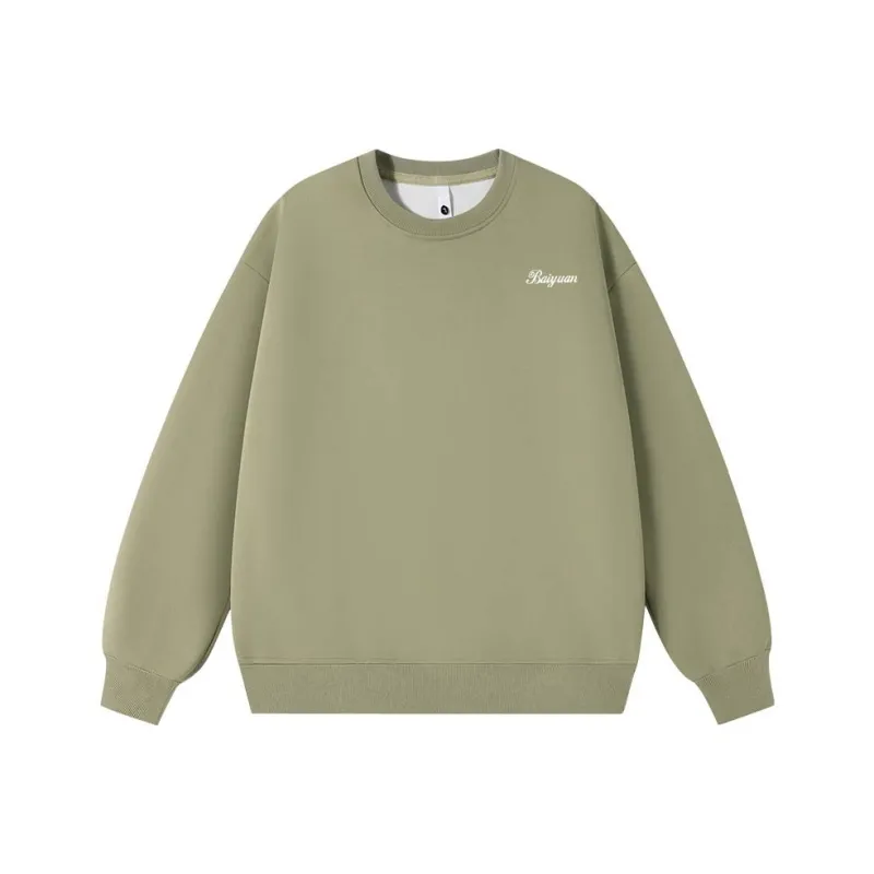 BaiYuan Trousers Sweatshirt Unisex Black-6