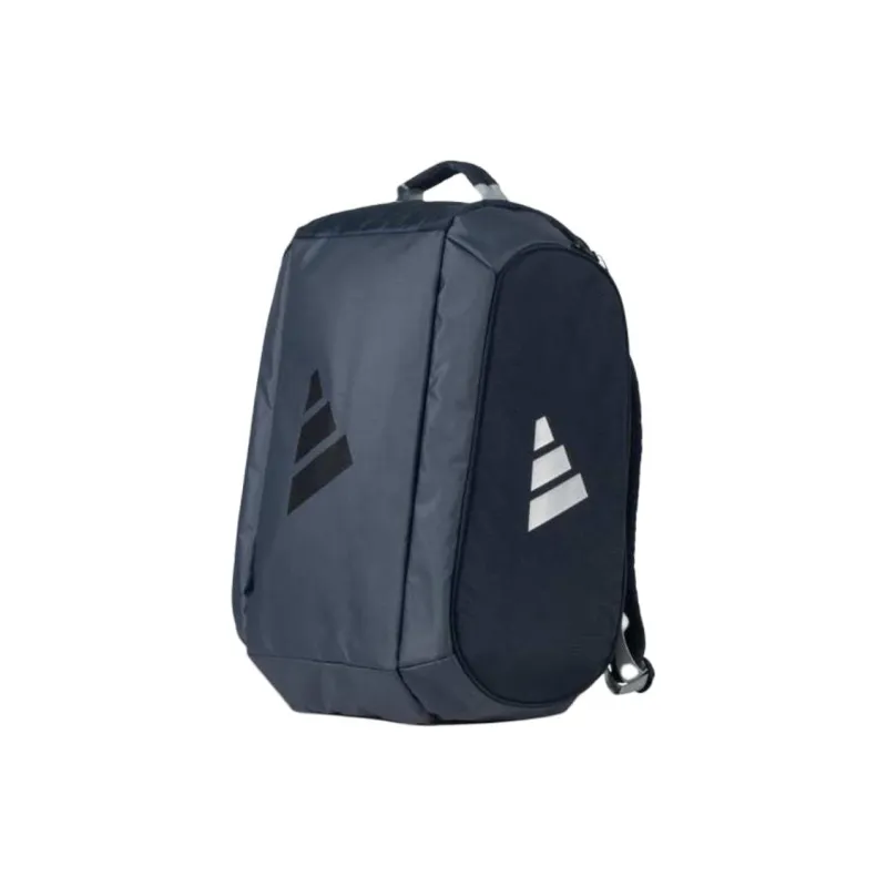 Adidas Nylon Travel Bag 54L Unisex Dark Blue & Silver Metallic-1