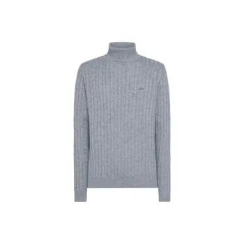 SUN68 Sweaters Men Gray