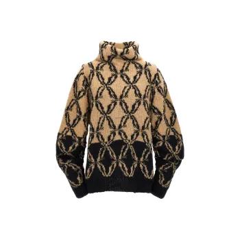 DRIES VAN NOTEN High Neck Knitted Jumper