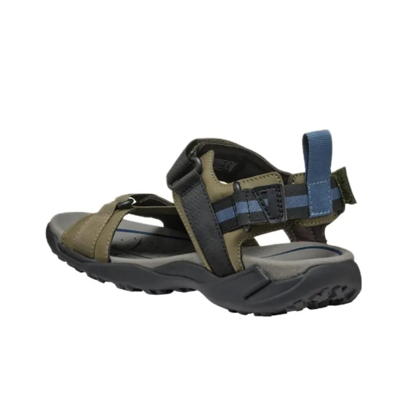 GEOX Terreno + Grip Beach Sandals Men's Army Green-2