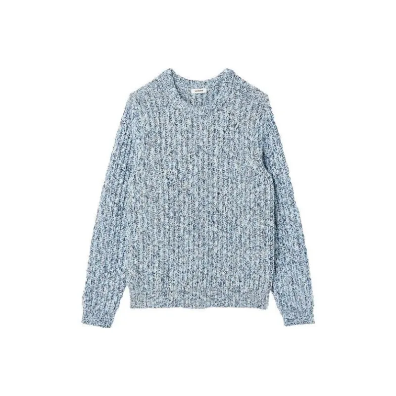Sandro Sweaters Men Sky Blue-0