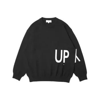 UPXIW Sweatshirts Men Black