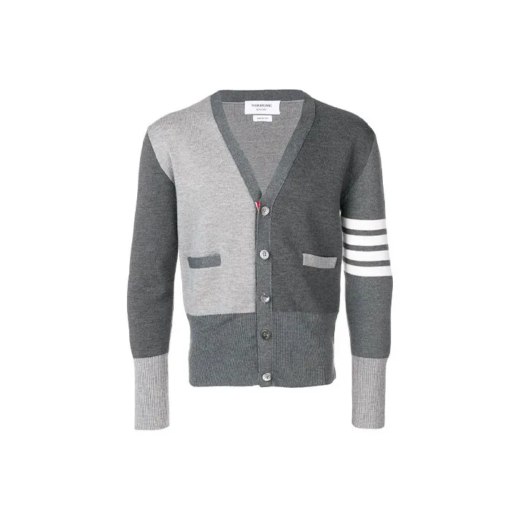 THOM BROWNE Fun Mix Merino Cardigan-0