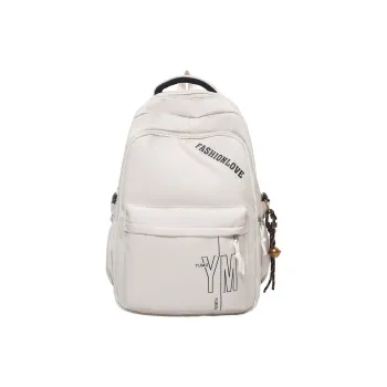 Single Warehouse Nylon Backpack Regular Unisex White/Black/Red/Gray/Blue