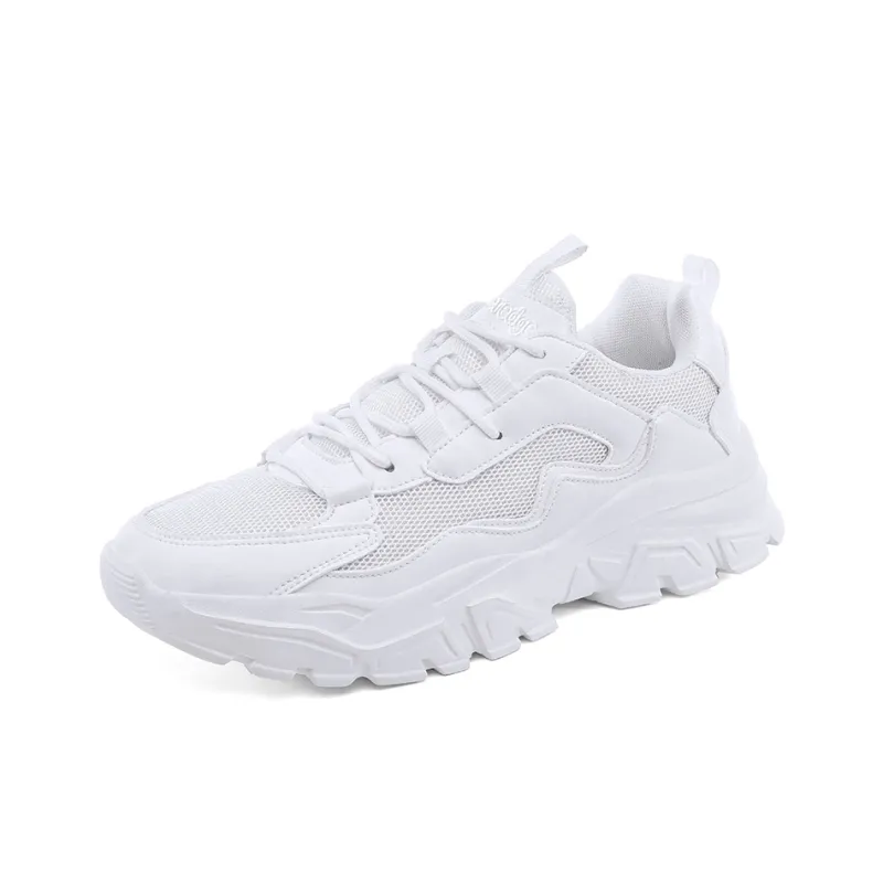SUPEREDGE Breathable And Lightweight Low Top Chunky Sneakers Unisex-8