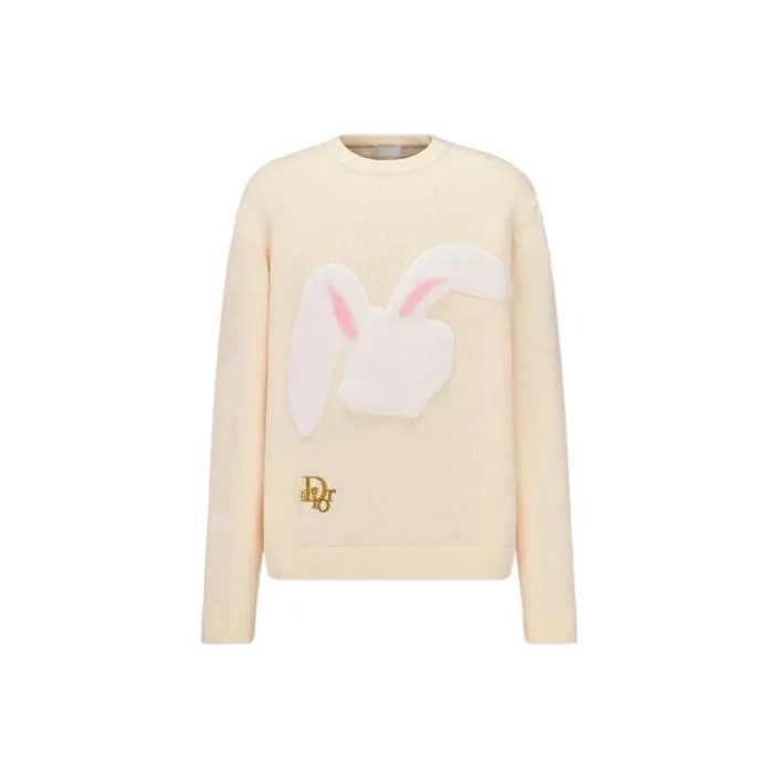 DIOR SS23 Chinese New Year Sweaters Men Ecru-0