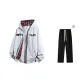 Light Heather Gray (Includes Straight Fit Casual Pants)