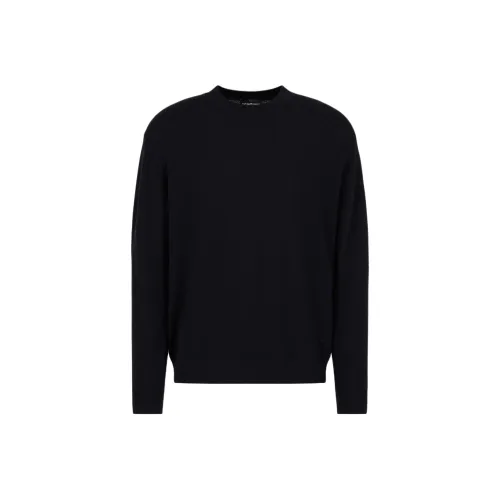 EMPORIO ARMANI Asv Clubwear Guru collar Shirt In A Lyocell Blend Jersey With All over Rhinestones