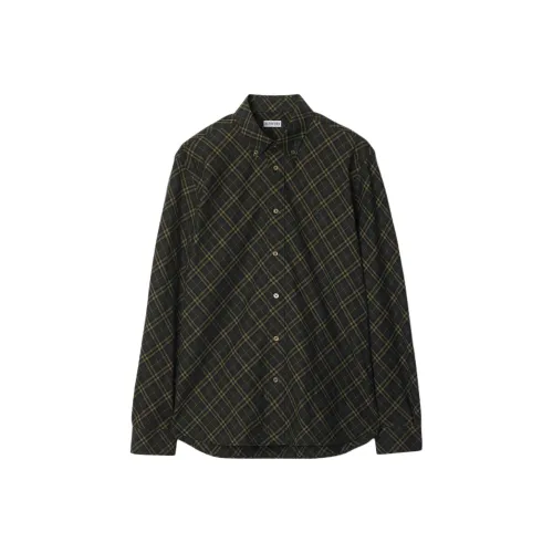 Burberry Checked Long Sleeved Shirt