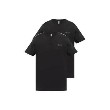MOSCHINO T Shirt Men's 2 Pack Black