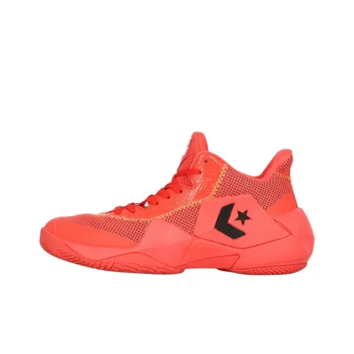 Converse CONS VICBOUND Cushioning, Wear Resistant Low Top Basketball Shoes Men's Red