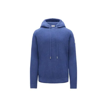 Moncler Wool And Cashmere Knit Hoodie