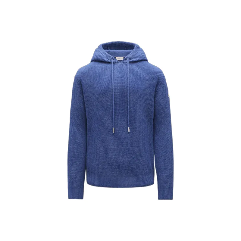 Moncler Wool And Cashmere Knit Hoodie-0