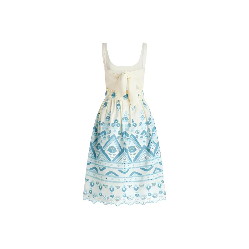 ETRO Broderie Anglaise Flared Dress-1