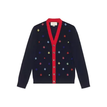 GUCCI Sweaters Men Blue