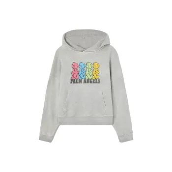 PALM ANGELS Crossroads Bear Hoodie