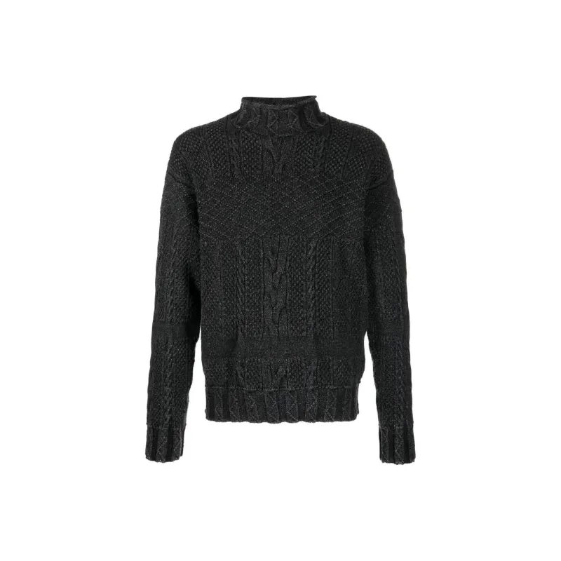 Ralph Lauren RRL Cable-knit Funnel-neck Jumper-0