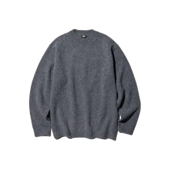 UNIQLO Sweater Unisex Asphalt Gray