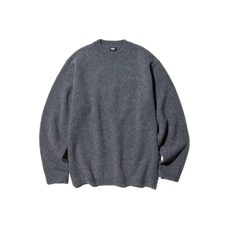 UNIQLO Sweater Unisex Asphalt Gray-0