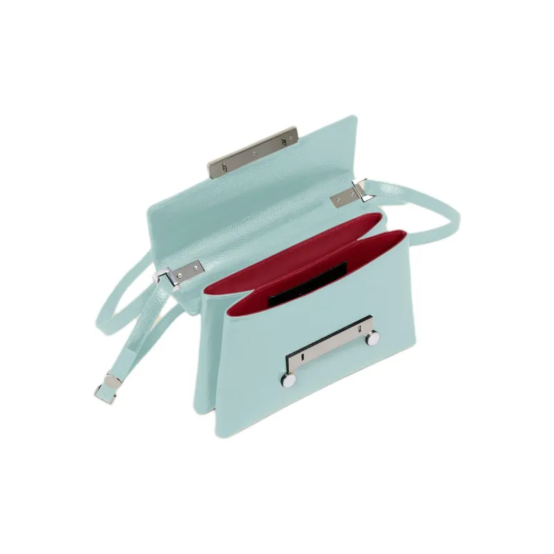 MARNI Calfskin Envelope Bag, Shoulder Bag, Crossbody Bag Trumpets Women's Green-3