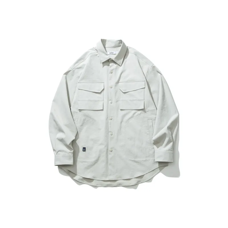 Nautica White Sail Long Sleeved Shirts Unisex-0
