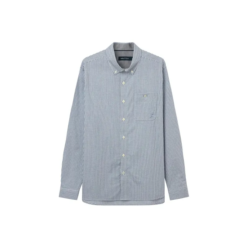 NAUTICA Shirts Men Navy Blue-0