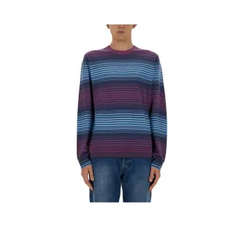 PS By Paul Smith Striped Crewneck Jumper
