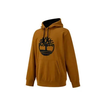Timberland AF TFO Tree Logo Brushback Sweatshirt Men's Yellow