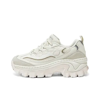 Skechers Street Honey Cake Shoes Anti Slip Wear Resistant Low Top Chunky Sneakers Women's Ivory