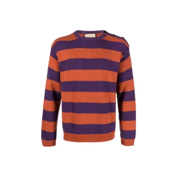 GUCCI SS23 Sweater Men's Orange Blue