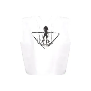PRADA SS22 Tank Tops Men's White