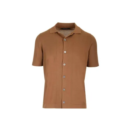 Tagliatore Kenneth Gse Knitted Polo Shirt