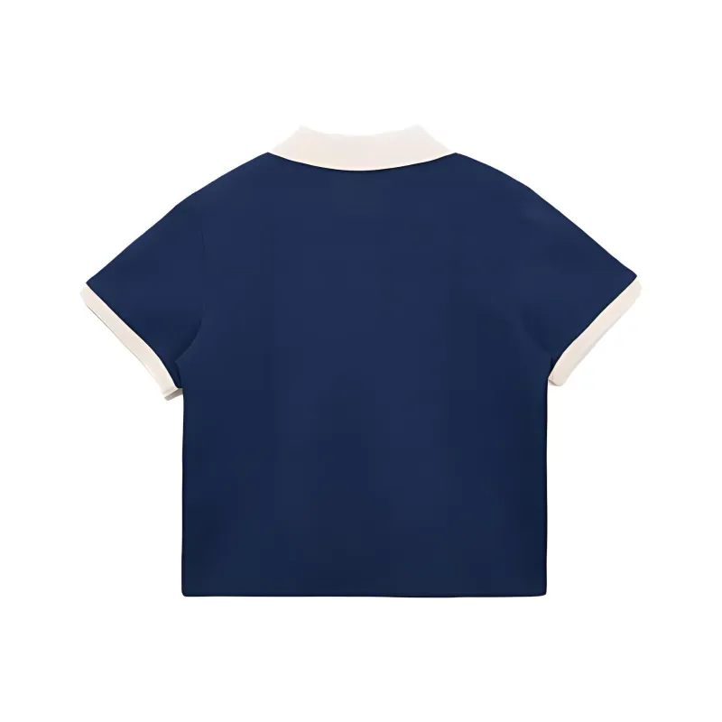 New Era Los Angeles Dodgers Polo Shirts Women's Navy Blue-1