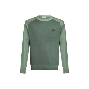 ETRO Pegaso Embroidered Crewneck Jumper